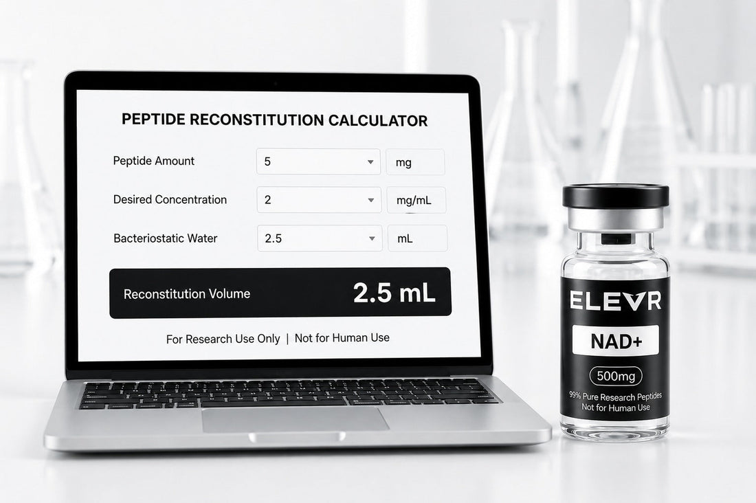 How to Use a Peptide Calculator for Research Dosing A UK Lab Guide