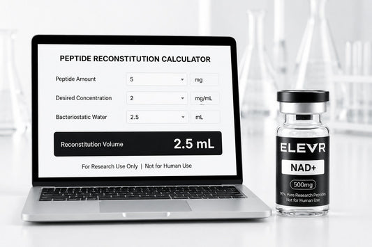 How to Use a Peptide Calculator for Research Dosing A UK Lab Guide